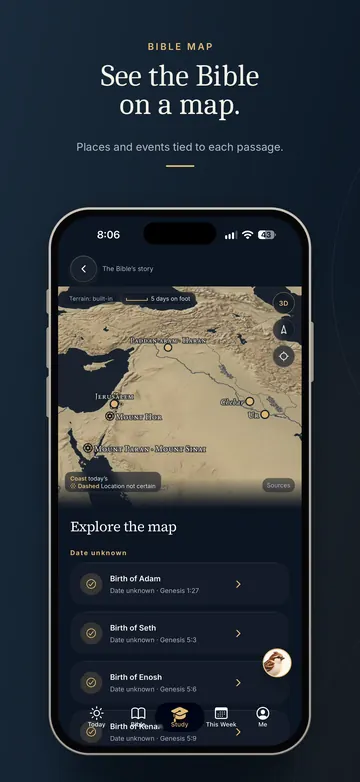 See the Bible on a map